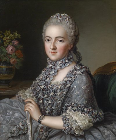 Porträt einer Dame von Guillaume Voiriot